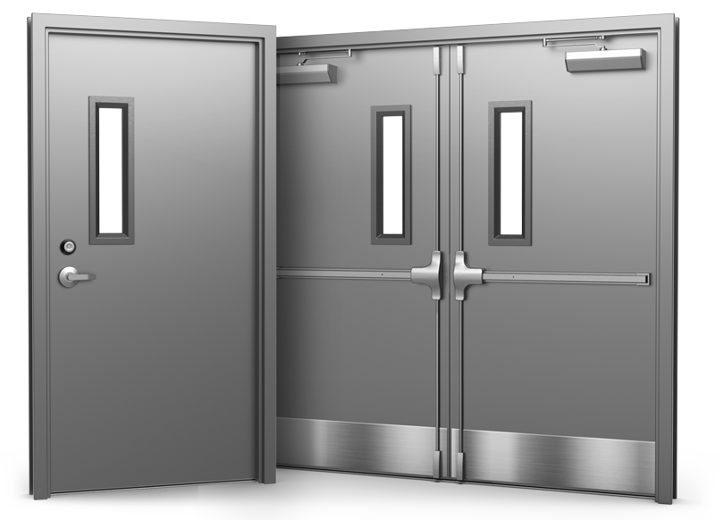 Commercial Metal Doors & Frame Packages